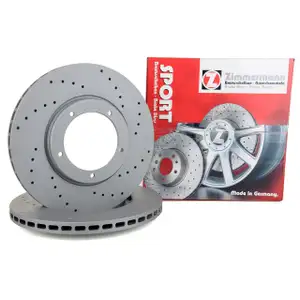 Zimmermann SPORT brake discs for Porsche 911 2.2&ndash;3.0, 924, 944 2.0, 2.5 (Front)
