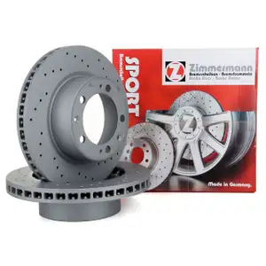 Zimmermann SPORT Bremsscheiben Satz f&uuml;r PORSCHE 964 3.6 Carrera / 4 250 PS vorne