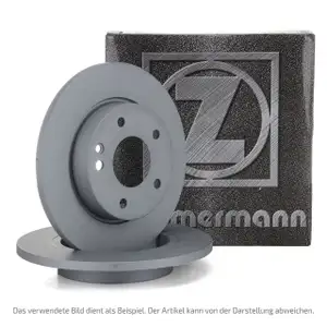 ZIMMERMANN 230.2354.20 Front Brake Disc Set for CITROEN C25, FIAT Ducato, PEUGEOT J5