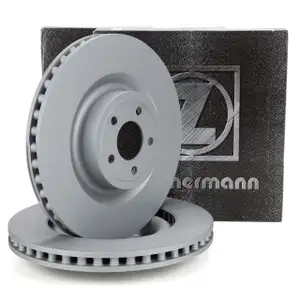 ZIMMERMANN Bremsscheiben Satz f&uuml;r FORD Mustang MK6 mit Performance Bremse vorne 2145462