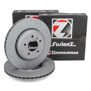 Zimmermann FORMULA F Bremsscheiben Satz f&uuml;r BMW 5er E60 E61 530-550i 535d 6er E63 hinten