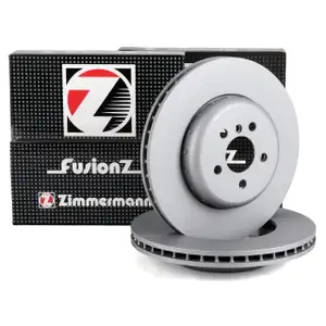 Zimmermann FORMULA F Brake Disc Set for BMW G20, G30, G31, G32, G11, G12, X3, X5 (Front)