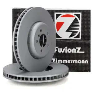 Zimmermann FORMULA F Brake Disc Set for BMW F10, F11, F07, F12, F13, F06, F01&ndash;04 (Front)