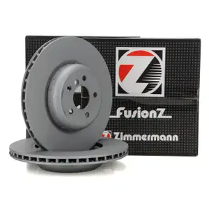 Zimmermann FORMULA F Brake Disc Set for BMW G20, G30, G31, G32, G11, G12, X3, X4, X5, X7 (Rear)