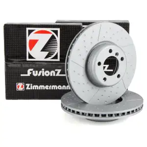 Zimmermann FORMULA F Brake Disc Set for BMW F20, F21, F22, F23, F30&ndash;34, F32&ndash;36 (Front)
