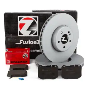 Zimmermann FORMULA S Bremsscheiben + Bel&auml;ge Sensor f&uuml;r MERCEDES W213 C/A238 10/C253 vorne