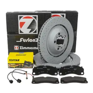 Zimmermann FORMULA Z Bremsscheiben Bel&auml;ge Sensor f&uuml;r PORSCHE 992 GT3 / RS ab 09.2022 vorne