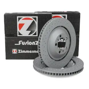 Zimmermann FORMULA Z Brake Disc Set for PORSCHE 992 GT3 / RS (2022&ndash;present), front
