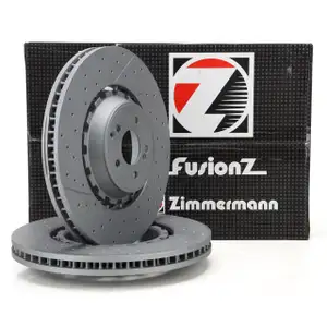 Zimmermann FORMULA Z Brake Disc Set for Mercedes W205 S205 C/A205 C 63 AMG (Front)