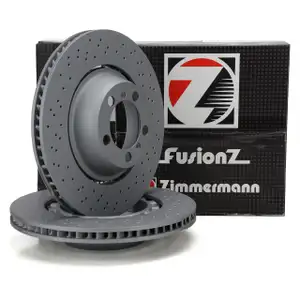 Zimmermann FORMULA Z Brake Disc Set for Porsche 991 3.8 GT3 + 4.0 GT3 RS (Rear)