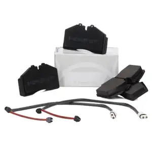 ZIMMERMANN pb:z Bremsbel&auml;ge + Warnkontaktkabel f&uuml;r PORSCHE 964 993 968 vorne