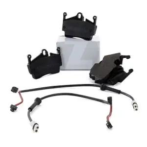 ZIMMERMANN pb:z Bremsbel&auml;ge + Wako f&uuml;r PORSCHE Boxster Cayman (987) 2.7 2.9 S 3.4 hinten