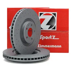 Zimmermann SPORT Brake Disc Set for AUDI A6 C7, A7 4G, A8 4H PR-1LF/1LL/1ZK (Front)