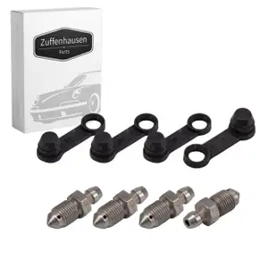 4x Entlüftungsventil Bremssattel für PORSCHE 911 964 993 996 997 928 944 959 968 Cayenne