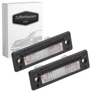 2x Kennzeichenleuchte + Glühlampe für PORSCHE 964 993 996 968 Boxster 986 9646316200201C