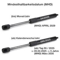 STABILUS 637448 Motorhaubend&auml;mpfer f&uuml;r BMW X3 iX3 G01 G08 X3M F97 MHD 08.2030 51237397493