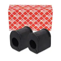 2x febi 12373 Stabilisatorlager f&uuml;r RENAULT Clio 1 2 Kangoo Megane 1 1 2 vorne innen