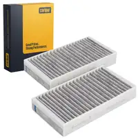 CARIPAR Innenraumfilter Aktivkohlefilter Satz f&uuml;r MERCEDES W463 X164 W164 W251 1648300218