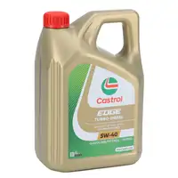 4L 4 Liter CASTROL EDGE TURBO DIESEL 5W-40 Motor&ouml;l f&uuml;r MB 226.5 229.31/51 VW 505.00/.01