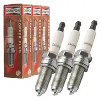 3x CHAMPION OE197/T10 RER8YC Z&uuml;ndkerze f&uuml;r HYUNDAI i10 PA KIA Picanto TA 1.0 69 PS