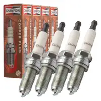 4x CHAMPION OE197/T10 RER8YC Z&uuml;ndkerze f&uuml;r HYUNDAI i20 i30 KIA Ceed Rio Stonic 1.2 1.4