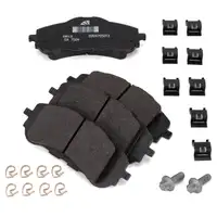 EUROREPAR Bremsscheiben + Bel&auml;ge f&uuml;r CITROEN Berlingo FIAT OPEL PEUGEOT Partner vorne