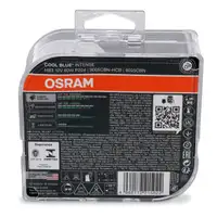 2x OSRAM Gl&uuml;hlampe HB3 COOL BLUE INTENSE Next Gen 12V 60W P20D +100% 5000K