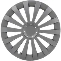 1x ALBRECHT KFZ PKW Radkappe Radblende 15 Zoll MERIDIAN SILVER SILBER Universal