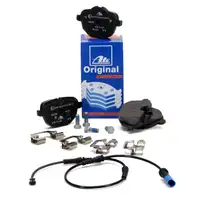 ATE Original Bremsbel&auml;ge + Warnkontaktsensor f&uuml;r BMW X3 G01 X4 G02 ohne Sportpaket hinten