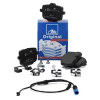 ATE Original Bremsbel&auml;ge + Warnkontaktsensor f&uuml;r BMW X3 G01 X4 G02 mit Sportpaket hinten