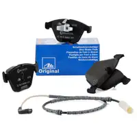 ATE Original Bremsbel&auml;ge + Warnkontaktsensor f&uuml;r BMW 3er E90-E93 X1 E84 bis 03.2010 vorne