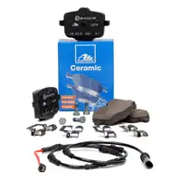 ATE Ceramic Bremsbel&auml;ge + Warnkontaktsensor f&uuml;r BMW 5er Touring 535i 550i 518-M550d hinten