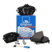 ATE Original Brake Pads + Wear Sensor for Mercedes C-Class W205 and E-Class (Front)