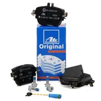 ATE Original Brake Pads + Warning Contact Sensor for Mercedes E-Class W213 S218 CLS (Rear)