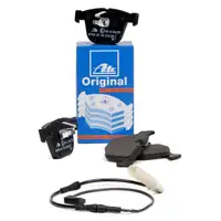 ATE Original Bremsbel&auml;ge + Sensor f&uuml;r BMW 5er E60 535i-M5 535d 6er 630-650i 635d hinten