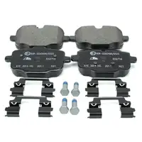 ATE Original Bremsbel&auml;ge + Warnkontakt f&uuml;r BMW 5er F10 M 6er F12 F13 F06 M6 hinten