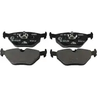 ZIMMERMANN Bremsscheiben + ATE Beläge + Wako BMW 3er E46 325xi 192 PS hinten