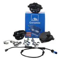 ATE Ceramic Bremsbel&auml;ge + Warnkontaktsensor f&uuml;r BMW X5 xDrive25d/30d Mild Hybrid hinten