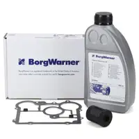 BORGWARNER &Ouml;lfilter f&uuml;r Haldexkupplung + 850ml BORGWARNER Getriebe&ouml;l OPEL Insignia A B