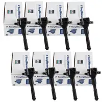 8x BERU ZS302 Ignition Coil for BMW E39 535i, 540i, M5, E38, E31, 840Ci, X5, E53, Z8, M62 (Part No. 12131703825)
