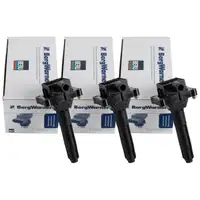 3x BERU ZS340 Z&uuml;ndspule f&uuml;r MERCEDES-BENZ W202 W124 W210 W463 W140 R129 M104 0001587503