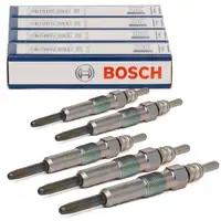 5x BOSCH GLP003 0250202022 Glühkerze für VW T4 LT 2 AUDI 100 A6 C3 C4 2.5 SDI/TDI