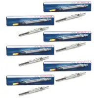 6x BOSCH 0250212013 Gl&uuml;hkerze f&uuml;r BMW 3er E46 330d 5er E39 525d 530d 7er E38 730d X5 M57