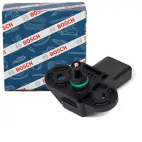 BOSCH 0261230081 Drucksensor für VW Golf 5 6 Passat Polo AUDI A1 A3 A4 A5 A6 A7 A8 Q3 Q5