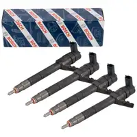 4x BOSCH 0445110634 Einspritzd&uuml;se Injektor f&uuml;r RENAULT Trafic 2 2.0 dCi Master 3 2.3 dCi