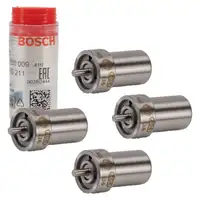 4x BOSCH 0434250009 Einspritzdüse Zapfendüse für MERCEDES MAN NISSAN DEUTZ STEYER KHD