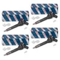 4x BOSCH 0445110616 Fuel Injector for BMW X3 F25 18d 30d N47 136/143/190 hp