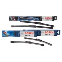 BOSCH AR450S + 2x A280H Scheibenwischer f&uuml;r MINI Clubman R55 vorne + hinten