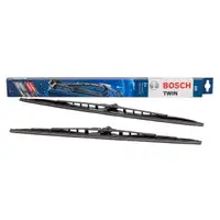 BOSCH 531 TWIN Scheibenwischer Satz f&uuml;r AUDI A3 8L1 FIAT Punto 188_ SEAT Ibiza 2 3 vorne