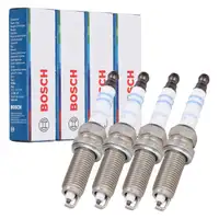 4x BOSCH VR8SC+ 0242129510 Z&uuml;ndkerze f&uuml;r CITROEN DACIA NISSAN PEUGEOT RENAULT 1.2 1.4